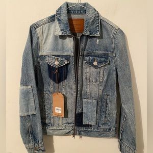 Lucky Brand Zip Up Denim Jacket Women’s Size XS